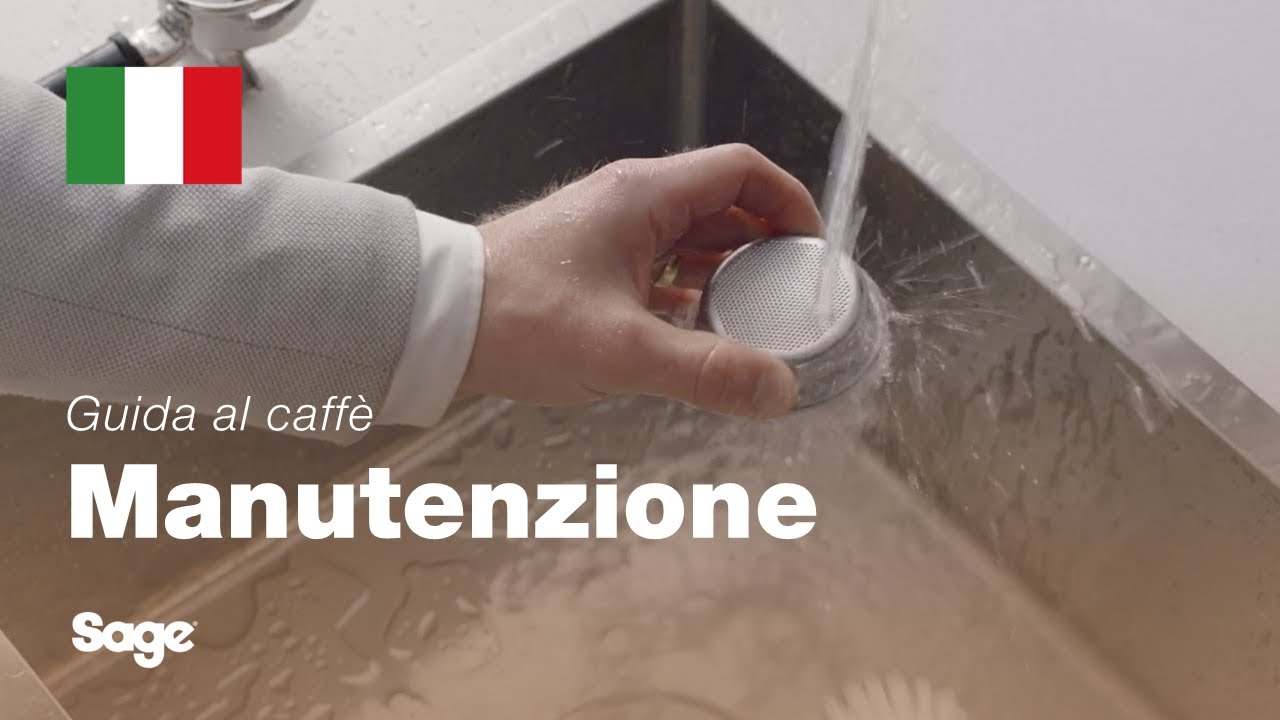 Risciacquo del cestello filtrante