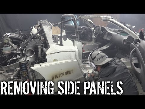 Budget Lotus Evora Pt 10 - Removing Side Panels
