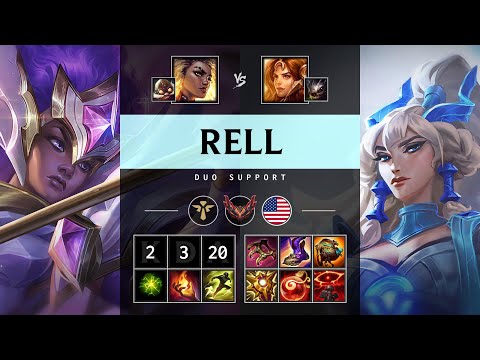 Rell Support vs Leona - NA Grandmaster Patch 25.07