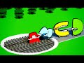 Alphabet Lore A Z Cars Vs GIANT SHREDDER In Teardown