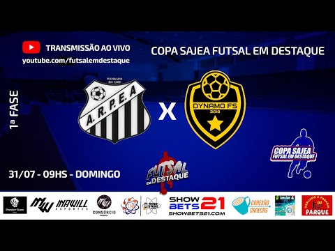 ARPEA  X  DYNAMO COPA FUTSAL EM DESTAQUE SAJEA #futsalemdestaque