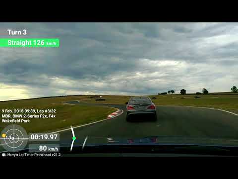 LapTimerOverlay Wakefield Park Veloce Day