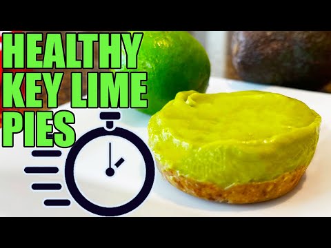 QUICK COOKING - NO BAKE *KEY LIME PIE RECIPE* - MADE WITH AVOCADOS - VEGAN | DELICIOUS & NUTRITIOUS