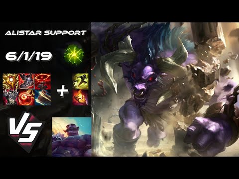 SUPPORT Alistar vs Braum - EU Challenger Patch 25.S2.2