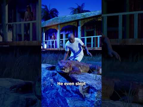 His Best Friend Was A Crocodile 😮