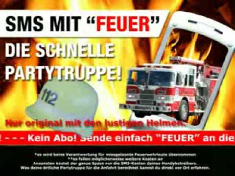 Sende Feuer an die 112