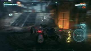 Batman Arkham Knight 360 noscope! (Prototype batmobile)