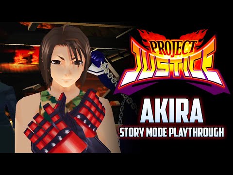 Rival Schools | The Legacy of Akira Kazama (Project Justice Playthrough)