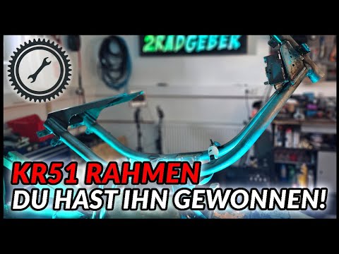 Auflösung Simson KR51/1 Rahmen