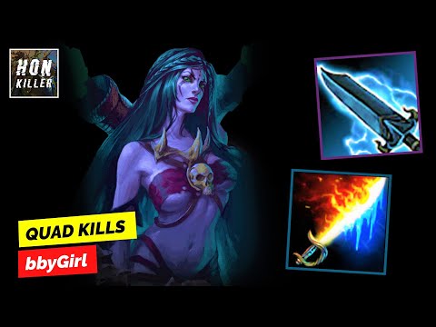 HoN Forsaken Archer NULLFIRE BLADE with DAWNBRINGER