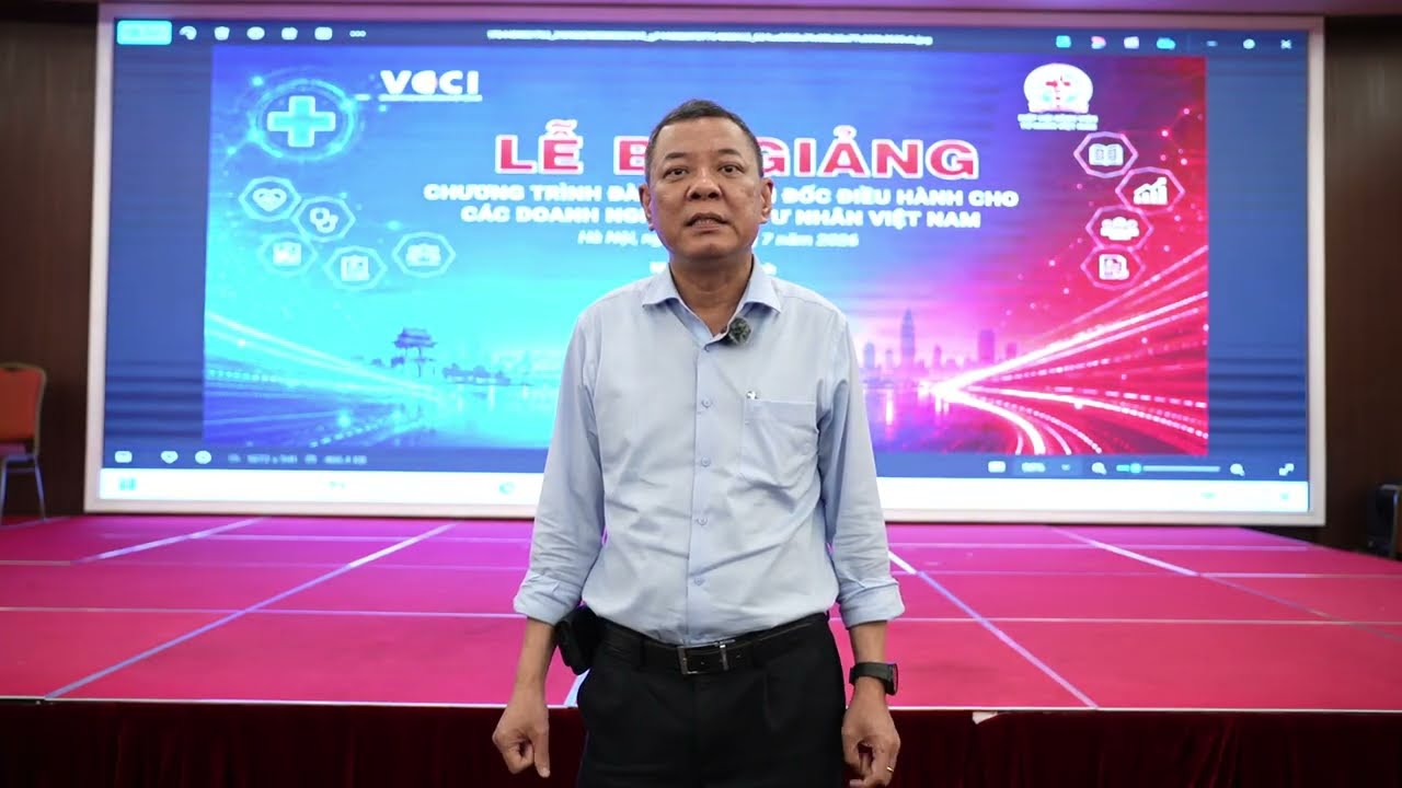 Cảm nhận học viên Khóa bệnh viện y tế tư nhân HN – TS.BS Quách Hữu Trung GĐ Bệnh viện Vinmec Đà Nẵng