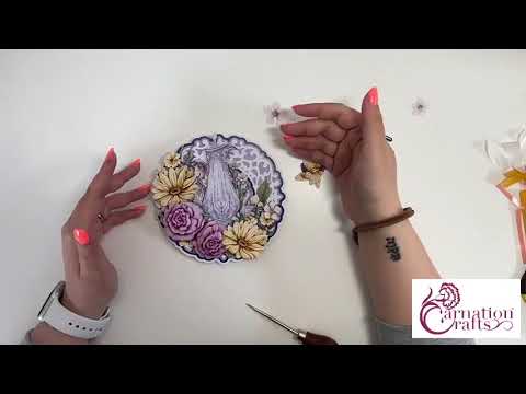 Carnation Crafts Twisted Easel Card Shape 10.05.2021 Summer Radiance