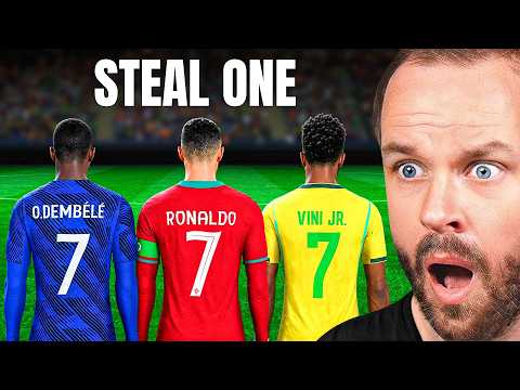 Stealing 1 Shirt Number Until I Win The World Cup