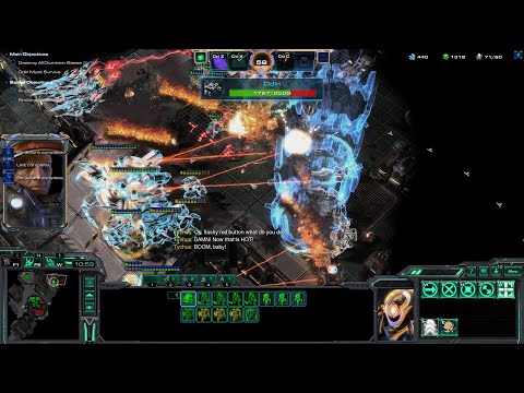 StarCraft 2 Wings of Liberty Co-op Campaign (Protoss Edition) Mission 14 - Engine of Destruction