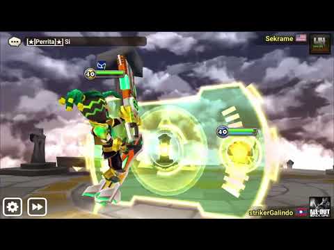 C1 Oliver and Shan deals damage - Summoners War