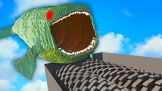 自分がロケットランチャー打ってないと嘘つくのうますぎる男 - 超巨大生物を巨大シュレッダーに入れた結果...