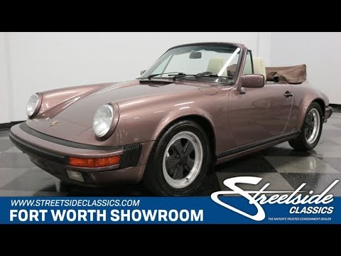 1987 Porsche 911 (CC-1258095) for sale in Ft Worth, Texas