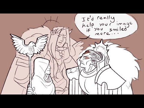Angron gets PR Advice From The Emperor and Malcador | Warhammer 40K Comic Dub