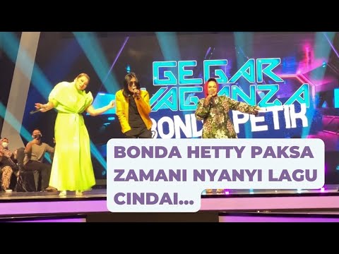 Bila Bonda Hetty paksa Zamani nyanyi lagu Cindai…