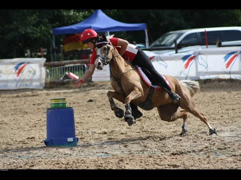 Worlds 2014 - Denmark U17 - Charlotte Nissen & Dronning - Mounted Games