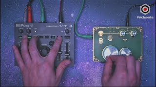 Video thumbnail for Running the Landscape HC-TT through the Roland VT-4 by Patchwerks