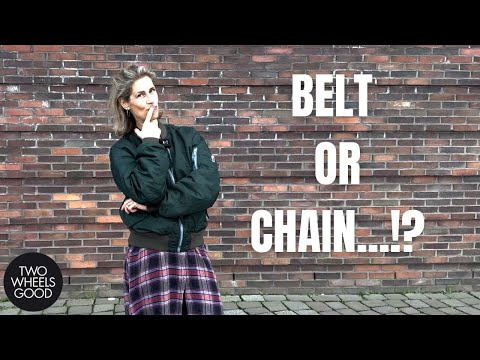 Chain or belt? Which drive system is better for your e-bike  ....?!?!