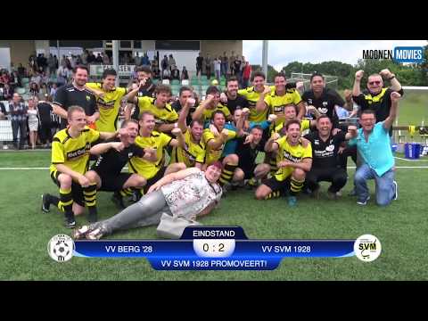 Doelpunten Promotiewedstrijd voor 4e Klasse VV Berg '28-SVM 10-06-2019