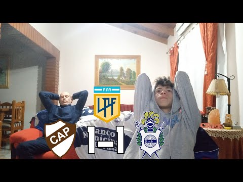 Platense 1-1 Gimnasia/Reaccion padre e hijo Hinchas de Gimnasia/Torneo LPF 2022