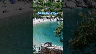 50 shades of blue on Hvar Island in Croatia 🌊