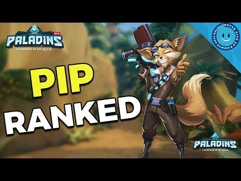 HOW TO DRAFT IN RANKED | PIP IS TOP TIER! Damage Build and Gameplay! (Paladins)