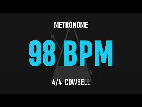 98 BPM 4/4 - Best Metronome (Cowbell)