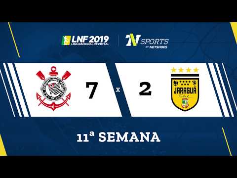 LNF2019 - Gols - 11r - Corinthians 7 x 2 Jaraguá