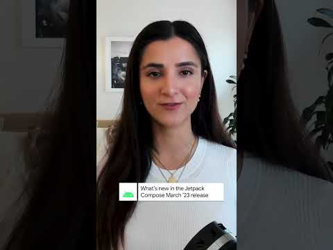 What’s new in the Jetpack Compose March ’23 release #Shorts