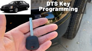 How To Program A Cadillac DTS Key 2006 - 2011 DIY Transponder Chip Ignition - All Keys Lost