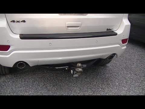 Trailer Hitch and wiring install 2011-2022 Jeep Grand Cherokee Dodge Durango WK2