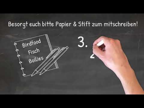 Boilies selber machen - Boilie Rezept Nr 8 - Birdfood Fisch - www.boilies.info