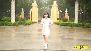 【葉月あすか】中国・広州でJUMP!!を踊ってみた