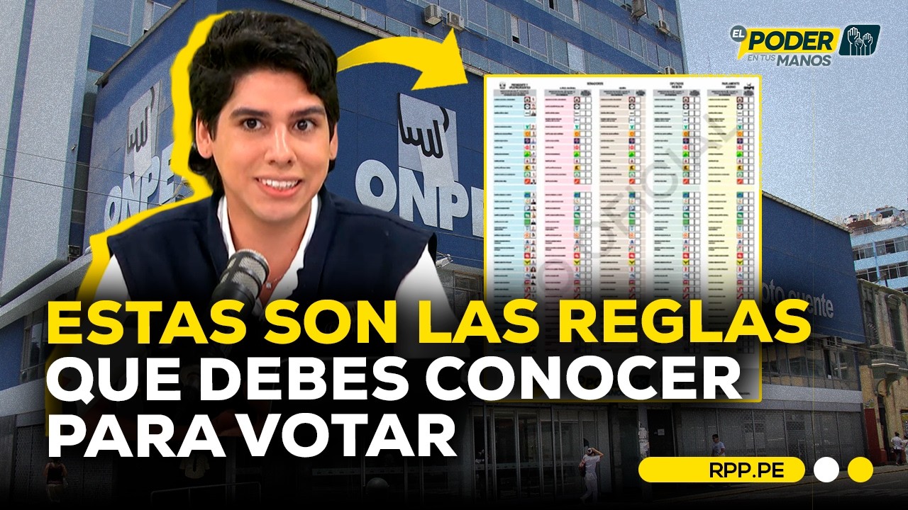 Elecciones 2026: lo que debes tener en cuenta antes de ir a votar | ONPE explica #ENCENDIDOSRPP