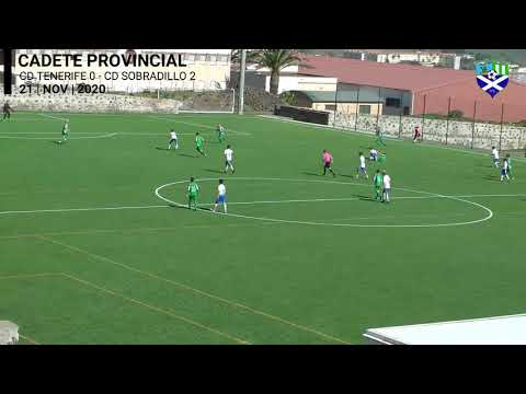 Fútbol Cadete Provincial. CD Tenerife - CD Sobradillo