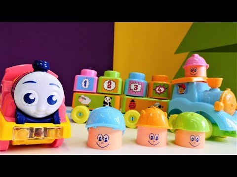 Wir packen Spielzeug aus - Rosie die Lokomotive baut einen Zug