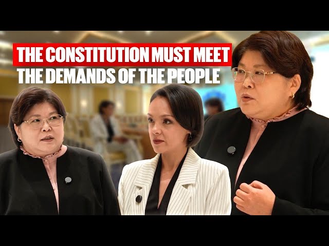 Elvira Azimova: The Constitution must meet the demands of the people