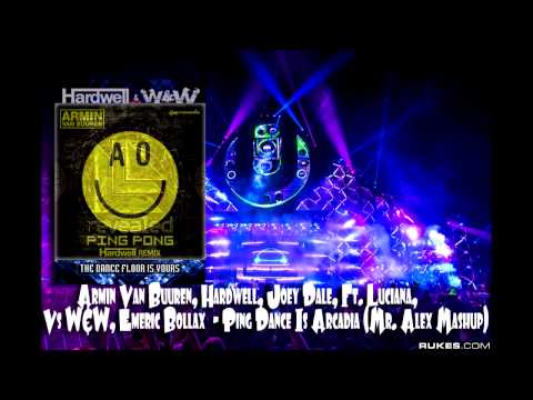 Armin Van Buuren, Hardwell, Joey Dale, Ft  Luciana, Vs W&W  -  Dance Is Arcadia (Mashup Mr. Alex)