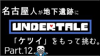 【初見実況】東京住み 名古屋人が、「ケツイ」をもって挑む。Part.12【Undertale】