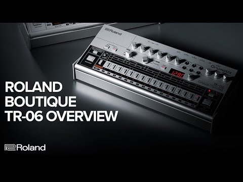Roland Boutique Compact Metal Top Drum Machine with Advanced Sequencer and Color-Match Case (Silver)