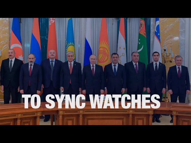 To sync watches
