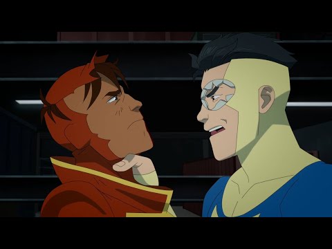 Rex Splode Death Scene - Invincible Variants Kills Rex | Invincible Season 3 Episode 7