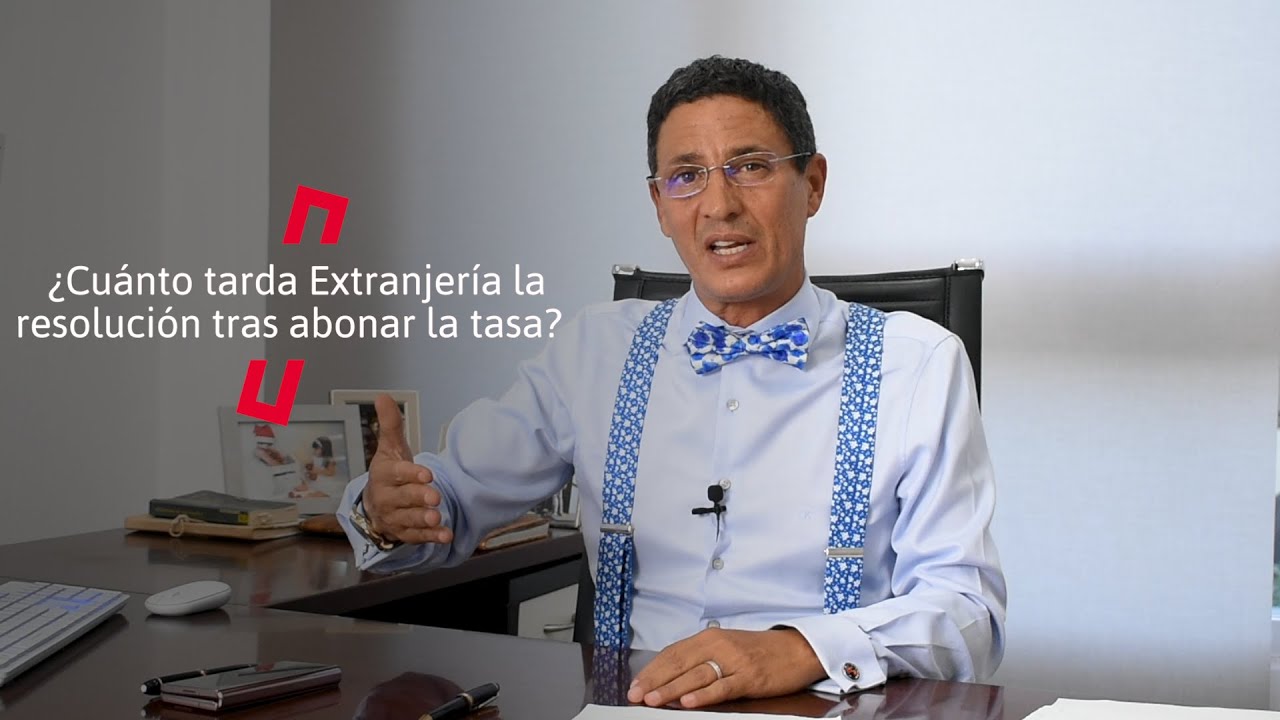¿Cuánto demora la resolución de Extranjería tras aportar la tasa