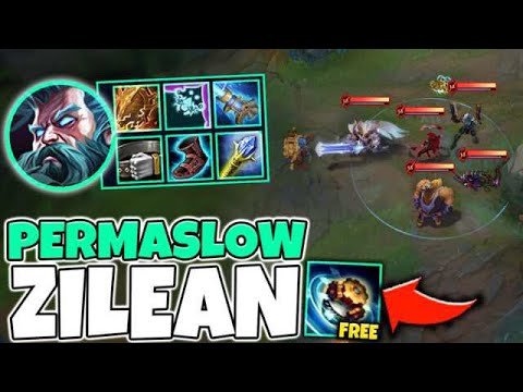 THIS MEGA SLOW ZILEAN BUILD WILL 100% TILT YOUR ENEMIES (100% STUN CHANCE) - League of Legends