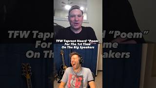 Jarrod from Taproot on hearing “Poem” for the 1st time fully mixed in the studio #taproot #numetal