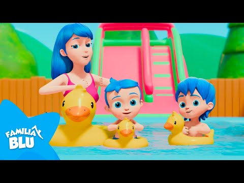 Seis Patitos 🦆 Juego en Familia |  FAMILIA BLU 💙 Canción Infantil | El Reino Infantil